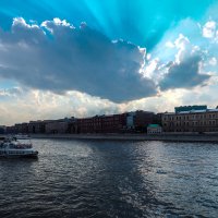 Небо над Москва рекой :: Zifa Dimitrieva
