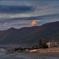 Абхазия, закат солнца. :: Александр Максименко