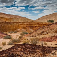 Цветные пески Большого Кратера (Large Makhtesh) :: Валерий Цингауз