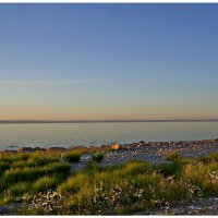 Байкальский берег на закате дня. :: Любовь Чунарёва