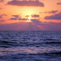 закат на Средиземном море :: vasya-starik Старик