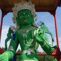 Буддийская богиня Зеленая тара :: Сергей Банаев
