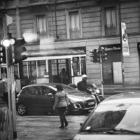 Милан, дождь... :: Леонид Шафтан