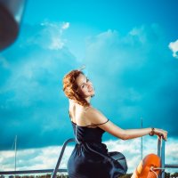 the girl on the boat :: Сергей Бабичев