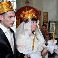 Венчание Владимира и Инны :: Алена Шуплецова