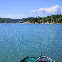 Лодки озера Абрау :: Константин Николаенко