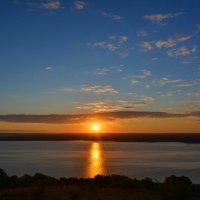 Рассвет на Белгородском водохранилище. :: ALEXANDR L