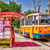 Прибытие трамвая! :: Константин Бобинский