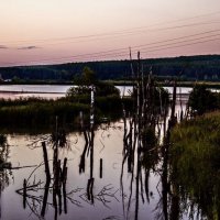 Закат на озере :: Екатерина Асютина