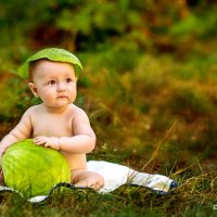 Малыш с капустой :: Евгения 
