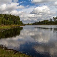 Осень на озере! :: Сергей Быстров