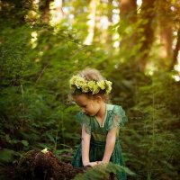 Little Fairy in the woods :: Julia Pitt
