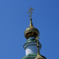 Купола Свято-Никольского собора в Армавире :: Игорь Сикорский