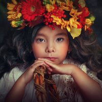 Девушка - Осень :: Наташа Родионова