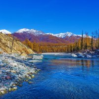 Река и горы :: Анатолий Иргл