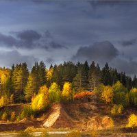 Осенний пейзаж... :: Александр Никитинский