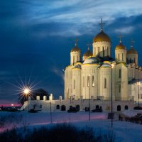 Ночной январский Владимир :: Денис Глебов