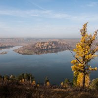 осенний пейзаж :: Александр Поборчий