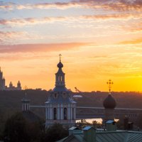 Закат над Москвой :: Евгений Белов
