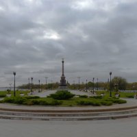 Панорама Стрелки в Ярославле.... :: Galina Leskova