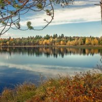 Осень и озеро Чёрное... :: Федор Кованский