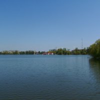 Городское  озеро  Ивано - Франковска :: Андрей  Васильевич Коляскин
