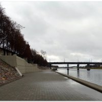 Река Великая. Набережная. Ольгинский мост. :: Fededuard Винтанюк