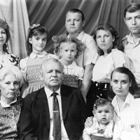 Большая семья, 80-е годы :: Геннадий Храмцов