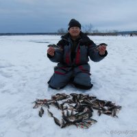 Рыбалка по первому льду... :: Евгений Софронов