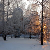 Морозный закат :: Olenka 