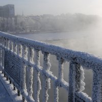 зимний мост над Ангарой :: Liliya 