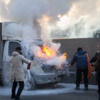 про то как "Газель" сгорела на дороге :: alex_belkin Алексей Белкин