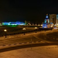 Ночной Белгород. :: ALEXANDR L