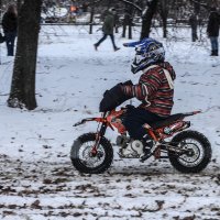 Пятилетний мотоциклист :: Валерия Потапенкова