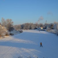 Великие Луки, январь, мороз, иней, 8... :: Владимир Павлов