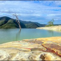 Hierve el agua, Oaxaca, Mexico :: Elena Spezia