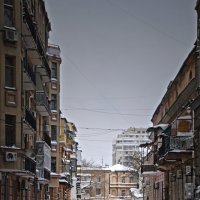 winter atmosphere in Odessa :: Надежда Мельникова