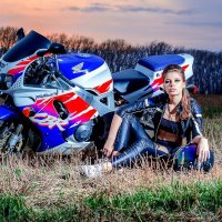 Girl & Moto :: Анастасия Берикова