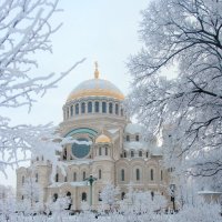 Зима в Кронштадте :: Сергей Григорьев