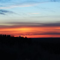 Краски неба на закате :: Евгений Карелин