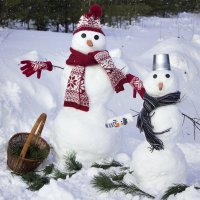 Веселые снеговики... :: Наталья 
