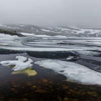 Озеро Лапьявр в июне :: Альберт Беляев