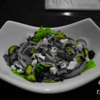 Черно-бело-зеленый греческий салат :: Olka 