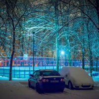 Снегопад в Москве :: Игорь Герман