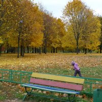 Осенний парк. :: Александр Атаулин