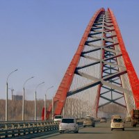Бугринский мост. :: Мила Бовкун