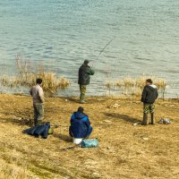 Рыбалка на реке Неман :: Игорь Вишняков