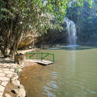 Водопад в парке Пренн. Далат. Вьетнам. :: Алексей Поляков