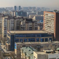 наш город Алматы с высоты птичьего полета :: Марат Макс