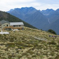 Hut на треке в Новой Зеландии :: Irina Shtukmaster